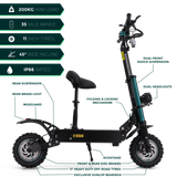 EVR Pro 2.0 Off Road Electric Scooter